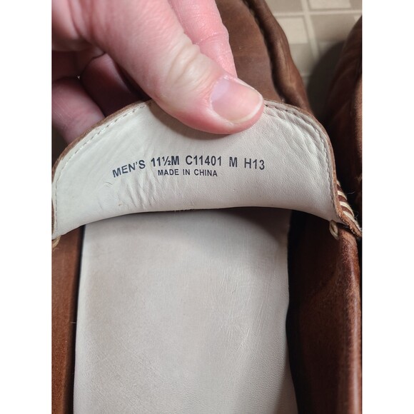 Cole Haan C11401 Brown Leather Driving Shoe Mocassins Men’s Size 11.5M - Picture 7 of 10